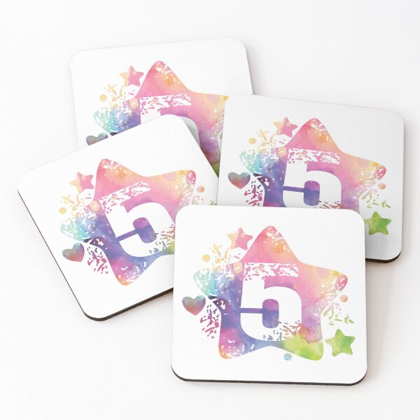 Item preview, Colorful number 5 designed and sold by Seehas-Design.