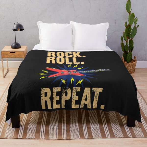 Item preview, Retro 80s Vintage Punk Music Rock Roll Repeat designed and sold by Faulkshop2.