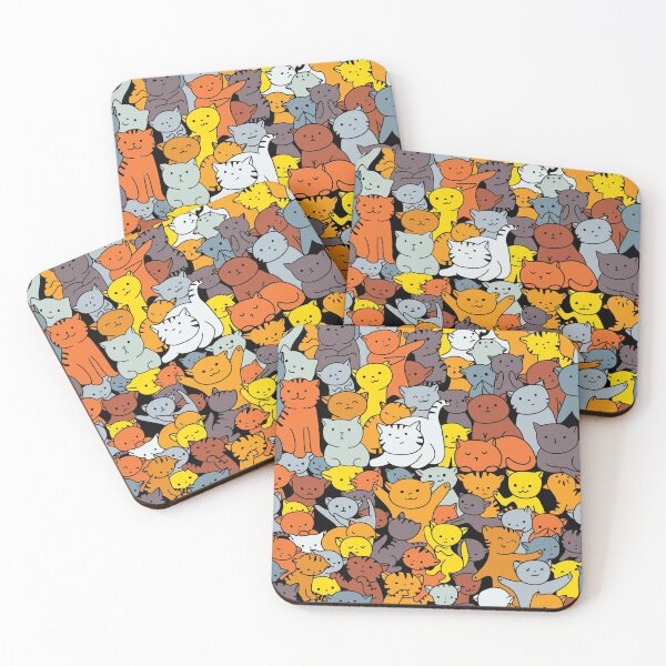 Item preview, Assorted Funny Cat Faces designed and sold by teemenia.