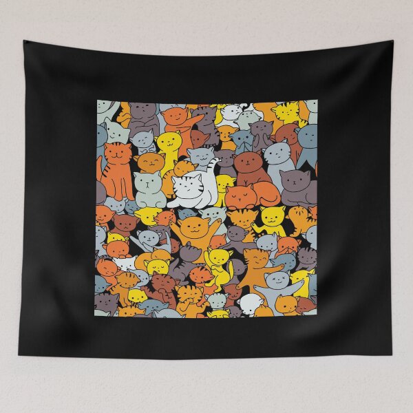 Item preview, Assorted Funny Cat Faces designed and sold by teemenia.