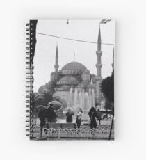 Blue Mosque Spiral Notebook