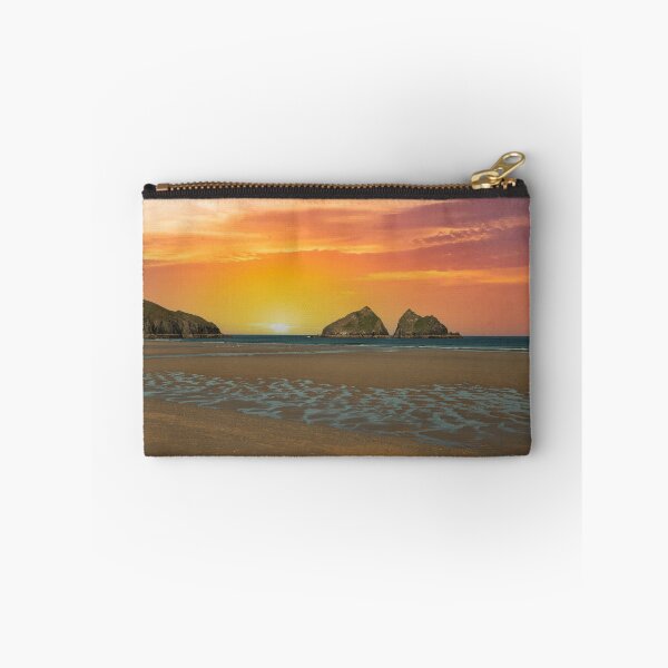 Item preview, Holywel bay at sunset,Carters Rocks,Poldark beach designed and sold by kathleenjean.
