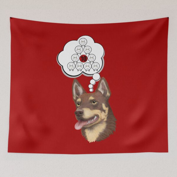 Item preview, Kelpie rounded up the 10 sheep designed and sold by Kestrelle.