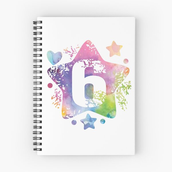 Artikelvorschau, Bunte Zahl 6 entworfen und verkauft von Seehas-Design.