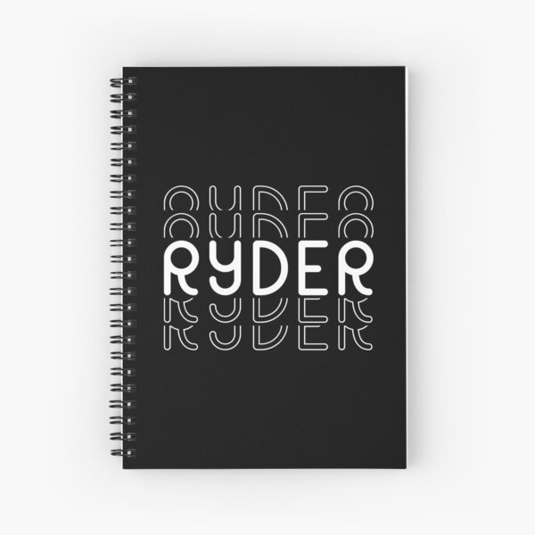 Item preview, Ryder Name in Black and White Style designed and sold by Time-is-Money.