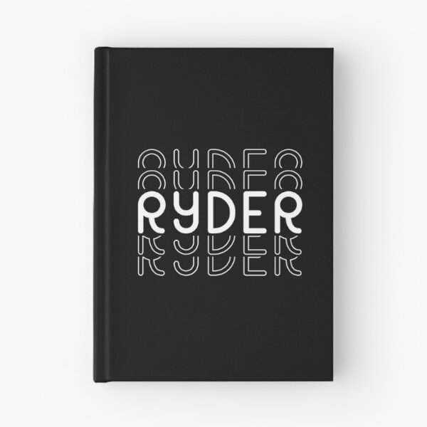 Item preview, Ryder Name in Black and White Style designed and sold by Time-is-Money.