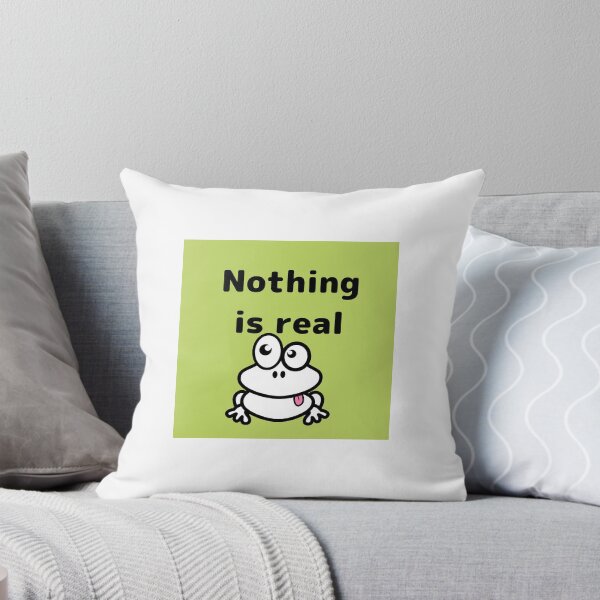 Item preview, Nothing is real frog designed and sold by Peachstore.