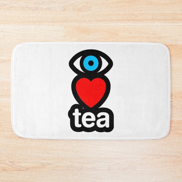 Item preview, i love tea (vertical) designed and sold by MisterSquid.