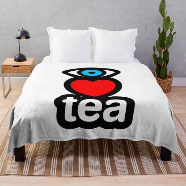 Item preview, i love tea (vertical) designed and sold by MisterSquid.