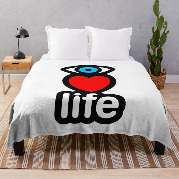 Item preview, i love life (vertical) designed and sold by MisterSquid.