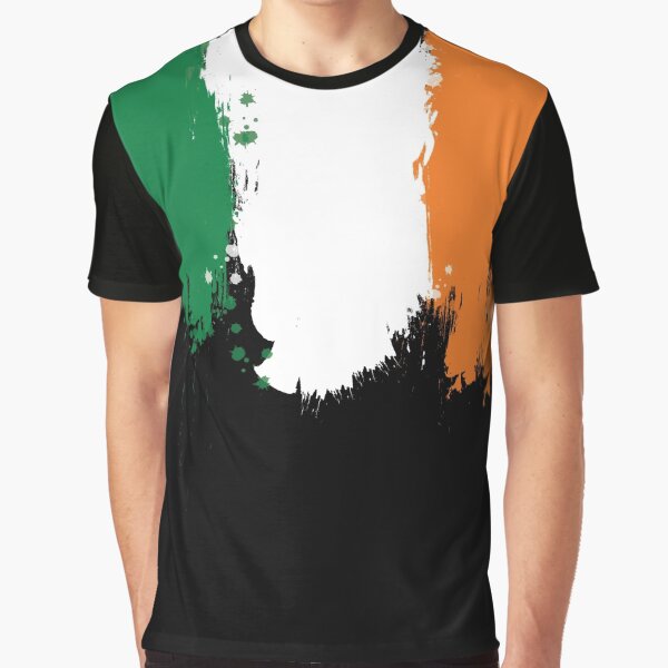 Ireland - Paint Splatter Graphic T-Shirt