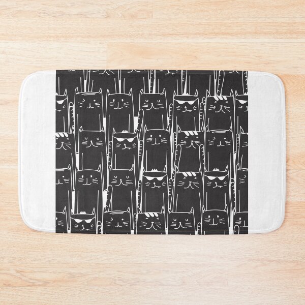 Item preview, Assorted Funny Cat Faces Black Cat designed and sold by teemenia.