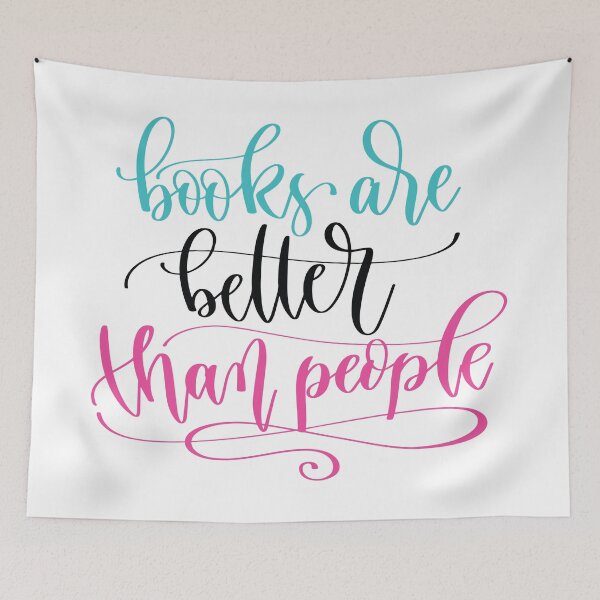 Item preview, Books Are Better Than People designed and sold by ProjectX23.