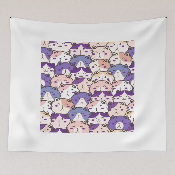 Item preview, Assorted Funny Cat Faces Cute Cat designed and sold by teemenia.