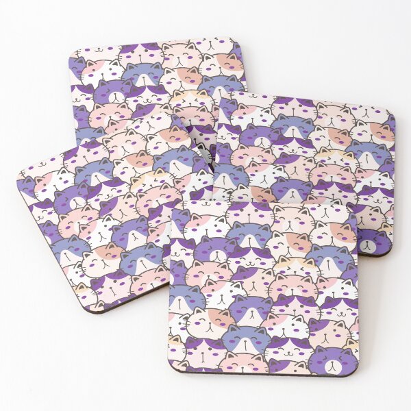 Item preview, Assorted Funny Cat Faces Cute Cat designed and sold by teemenia.