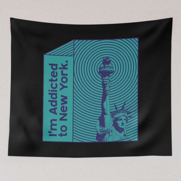 Item preview, I'm Addicted to New York - Black  | Statue of Liberty | NYC designed and sold by Exertion.