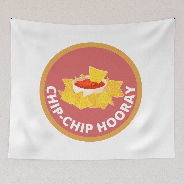 Item preview, Chip Chip Hooray Pun designed and sold by ToastyBopShop.