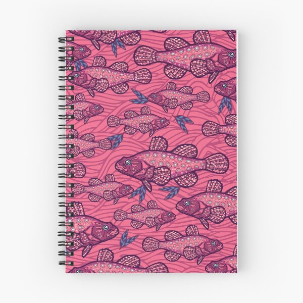 Item preview, Pink fish pattern. designed and sold by smalldrawing.