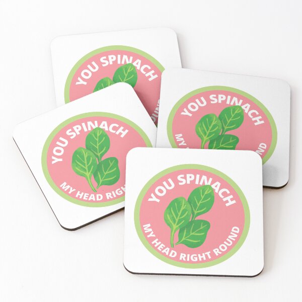 Item preview, You Spinach My Head Right Round Pun designed and sold by ToastyBopShop.