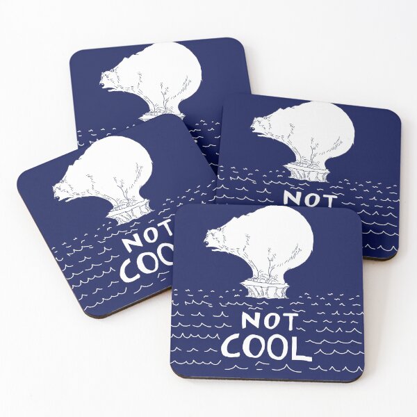 Item preview, Not cool, polar bear designed and sold by KhaledRizk.
