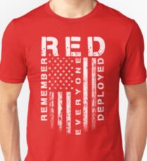 Red Friday - Erinnere dich an alle Unisex T-Shirt