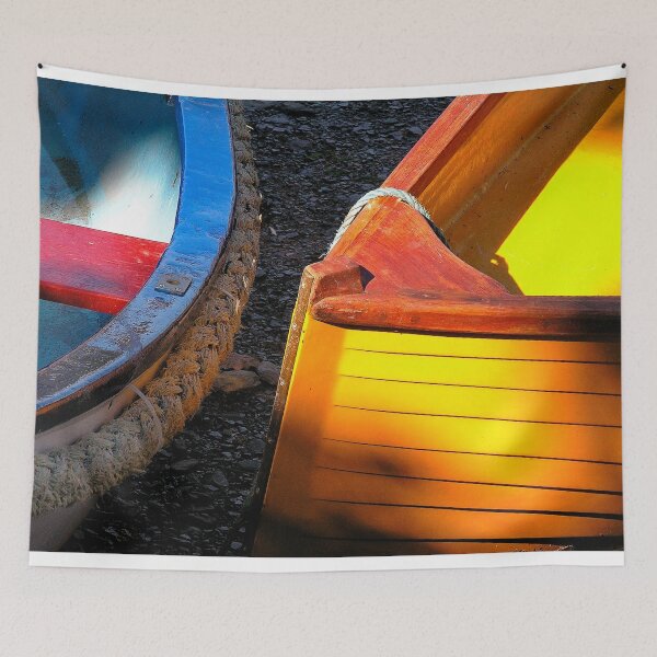 Item preview, Yellow Boat in Dappled Shadows - Fine Art  - Colour Photography designed and sold by Rocketman2017.