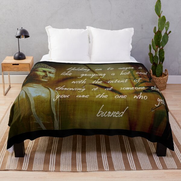 Item preview, Buddha Quote on Anger designed and sold by Expandingyourreality.