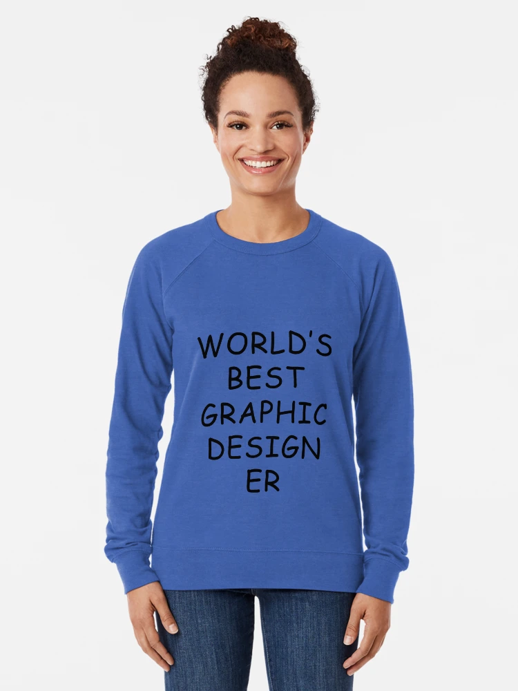 Royal blue store designer t shirt