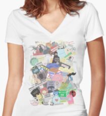 Ultimate Sherlock Women's Fitted V-Neck T-Shirt