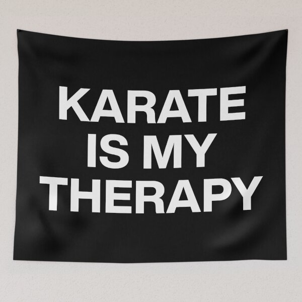 Item preview, Karate is My Therapy Perfect for Karate Fighter or Tranier designed and sold by Time-is-Money.