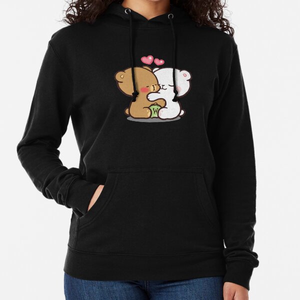 Milk and Mocha Bears Classic T-Shirts Gift For Fans, For Men and Women, Gift Mother Day, Father Day Lightweight Hoodie