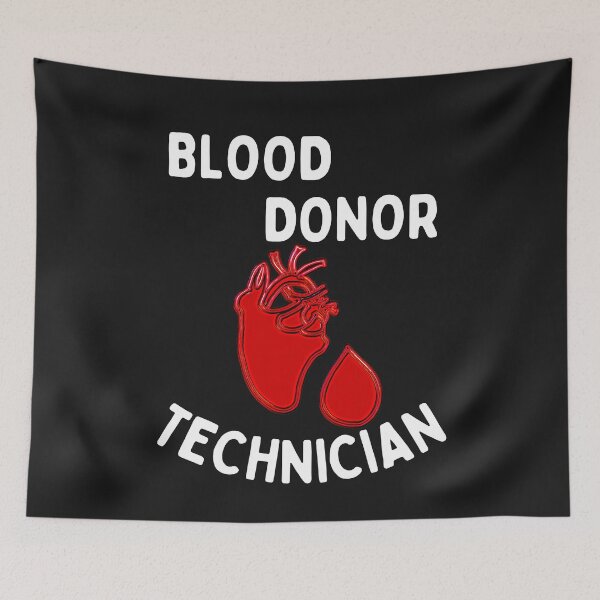 Item preview, Blood Donor Technician designed and sold by DesignsofNote.