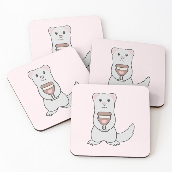Item preview, White Ferret Coffee designed and sold by BiscuitSnack.