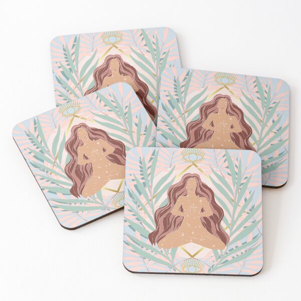 Item preview, Jungle Meditation Goddess Divine Feminine designed and sold by T2myPurposeArt.