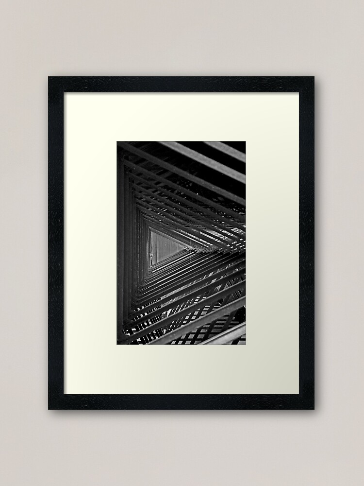 Alternate view of And so on and so forth Framed Art Print