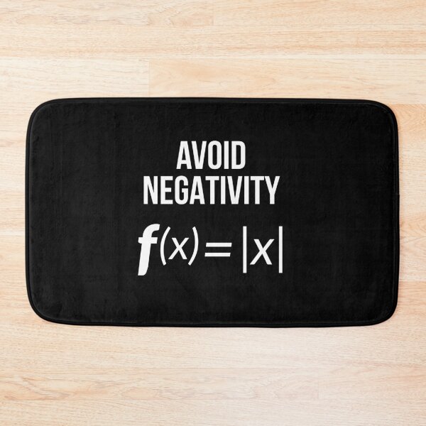 Item preview, Avoid Negativity Gift For Mathematician designed and sold by AwesomeWorld1.