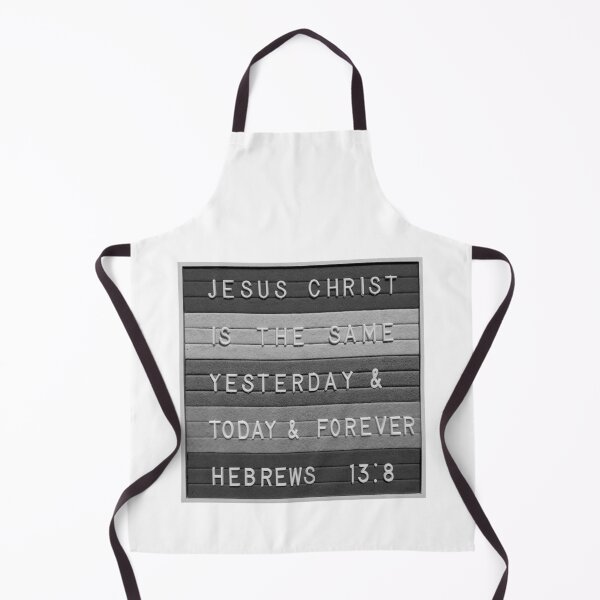 Item preview, Christ Is The Same Forever Letterboard (black and white edit) designed and sold by Grace Feucht.