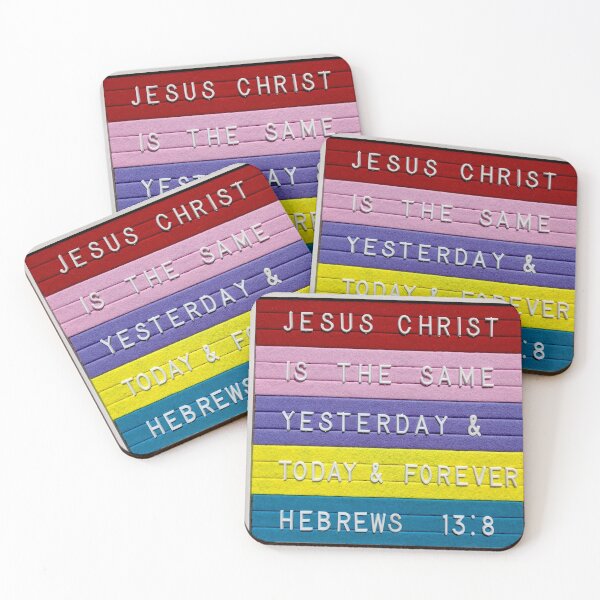 Item preview, Christ Is The Same Forever Letterboard (original photo) designed and sold by Grace Feucht.