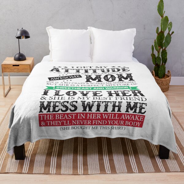 Item preview, Attitude of Freaking Awesome Mom designed and sold by mdnrsakib.