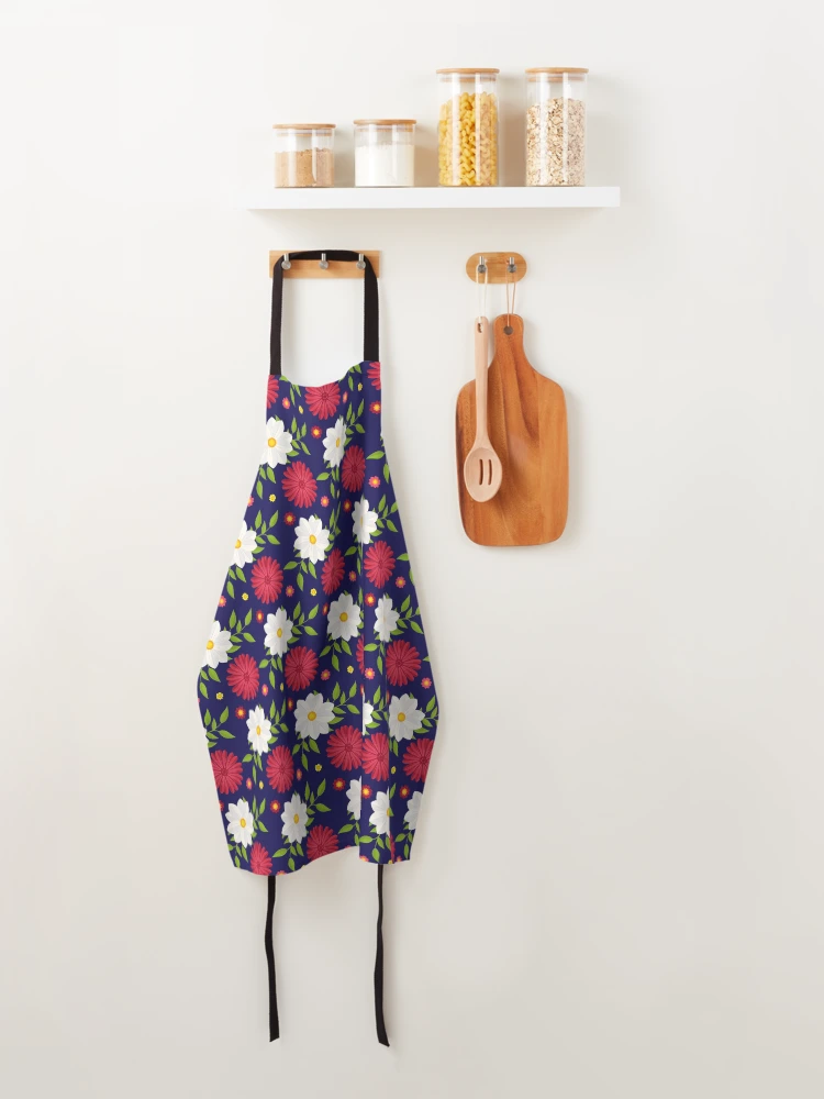 Thumbnail 4 of 6, Apron, Spring Pattern designed and sold by EVERTEESLOVER.
