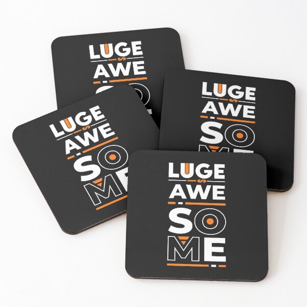 Item preview, Luge is Awesome | Luge Sports designed and sold by graphic-genie.