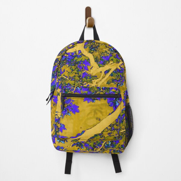 Item preview, Colourful blue and yellow trees designed and sold by steveball.