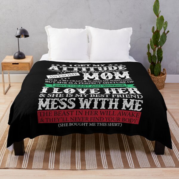 Item preview, Attitude of Freaking Awesome Mom designed and sold by mdnrsakib.