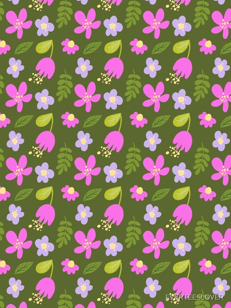 Thumbnail 4 of 4, iPhone Case, Spring Pattern designed and sold by EVERTEESLOVER.