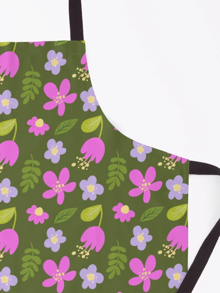 Thumbnail 3 of 6, Apron, Spring Pattern designed and sold by EVERTEESLOVER.