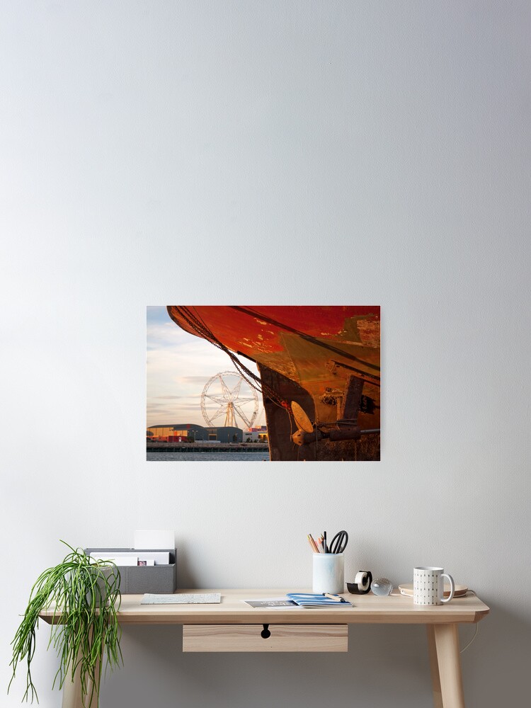 Thumbnail 1 of 3, Poster, Peeking Under Alma designed and sold by Tiffany Dryburgh.