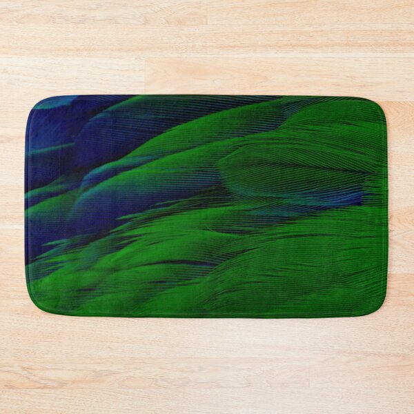 Item preview, Two Colored Feather Blue-Green Texture Background designed and sold by JTS STORE.