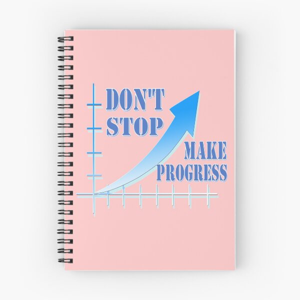 Item preview, Don't stop, make progress designed and sold by helenkaiy.