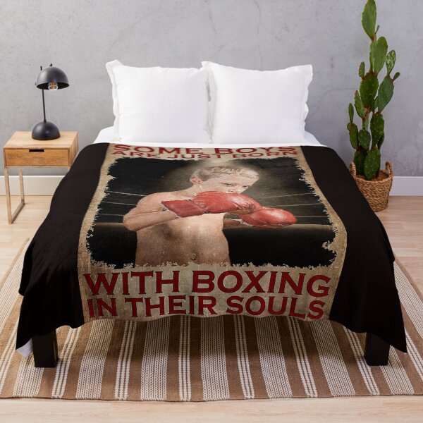 Item preview, Some boys are just born with boxing in their souls boxing lover designed and sold by Cisnerosf97.