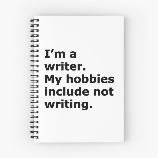 Item preview, Relatable writing meme simple text designed and sold by MultifanArt1.